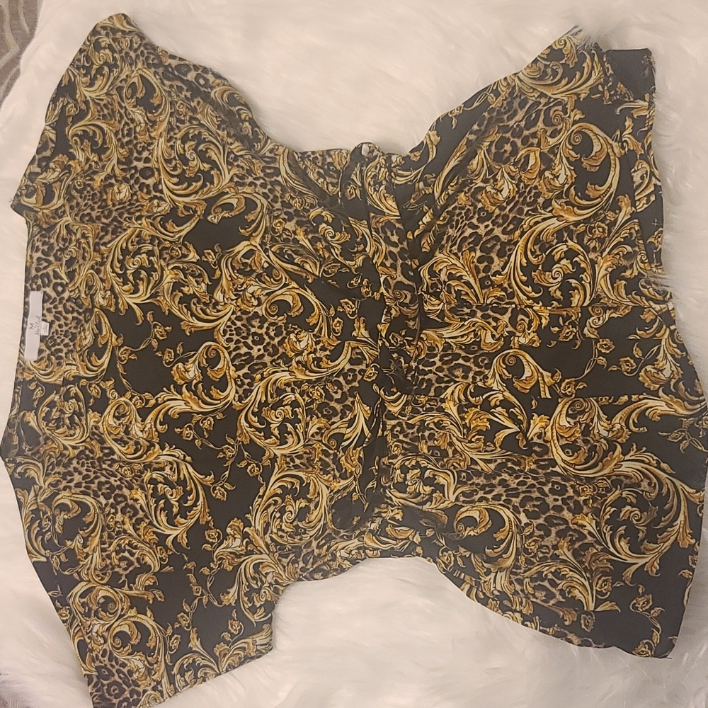 Fashion Front Tie Up Top